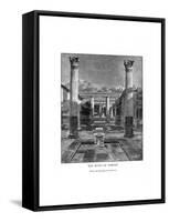 The Ruins of Pompeii, Italy, 19th Century-Carleton Carleton-Framed Stretched Canvas