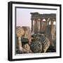 The Ruins of Temple E at Selinunte-CM Dixon-Framed Photographic Print