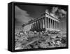 The Ruins of the Ancient Parthenon-null-Framed Stretched Canvas