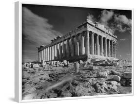 The Ruins of the Ancient Parthenon-null-Framed Photographic Print