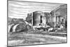 The Ruins of the Basilica at Pergamon, Turkey, 1895-null-Mounted Giclee Print