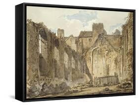 The Ruins of the Chapel in the Savoy Palace-Thomas Girtin-Framed Stretched Canvas