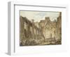 The Ruins of the Chapel in the Savoy Palace-Thomas Girtin-Framed Giclee Print