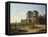The Ruins of the Farmhouse of Four Winds, 1849-Giovanni Battista Biscarra-Framed Stretched Canvas