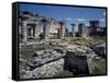 The Ruins of the Great Palace and Colonnade, Tulum-null-Framed Stretched Canvas