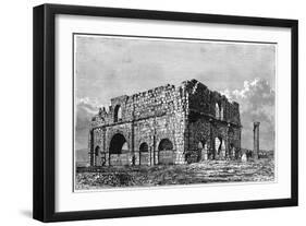 The Ruins of the Praetorium, Lambaesis, Algeria, C1890-Armand Kohl-Framed Giclee Print