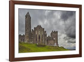 The ruins of the Rock of Cashel, Cashel, County Tipperary, Munster, Republic of Ireland, Europe-Nigel Hicks-Framed Photographic Print