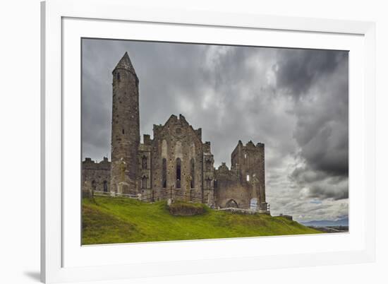 The ruins of the Rock of Cashel, Cashel, County Tipperary, Munster, Republic of Ireland, Europe-Nigel Hicks-Framed Photographic Print