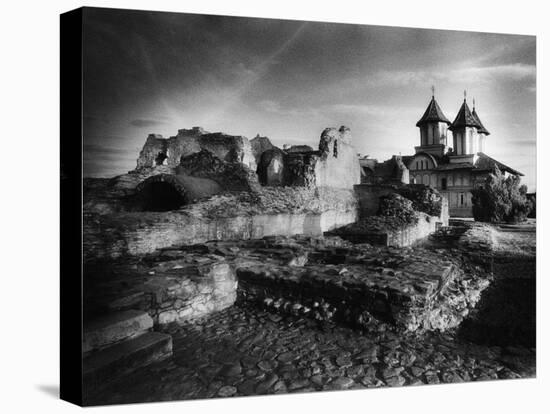 The Ruins of Vlad Dracul's Palace, Tirgoviste, Romania-Simon Marsden-Stretched Canvas