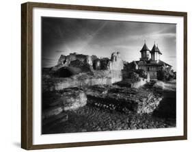 The Ruins of Vlad Dracul's Palace, Tirgoviste, Romania-Simon Marsden-Framed Giclee Print