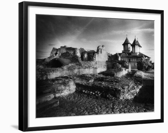 The Ruins of Vlad Dracul's Palace, Tirgoviste, Romania-Simon Marsden-Framed Giclee Print