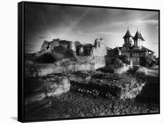 The Ruins of Vlad Dracul's Palace, Tirgoviste, Romania-Simon Marsden-Framed Stretched Canvas