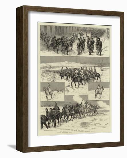 The Rumours of War on the Continent-Godefroy Durand-Framed Giclee Print