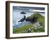 The Rumps, Pentire Point, Cornwall, England, United Kingdom, Europe-Jeremy Lightfoot-Framed Photographic Print