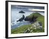 The Rumps, Pentire Point, Cornwall, England, United Kingdom, Europe-Jeremy Lightfoot-Framed Photographic Print