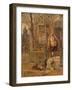 The Run-Away Knock-George Cruikshank-Framed Giclee Print