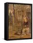The Run-Away Knock-George Cruikshank-Framed Stretched Canvas