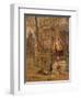 The Run-Away Knock-George Cruikshank-Framed Giclee Print