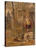 The Run-Away Knock-George Cruikshank-Stretched Canvas