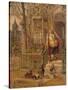 The Run-Away Knock-George Cruikshank-Stretched Canvas