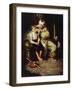 The Runaway (or Runaway Boy and Clown)-Norman Rockwell-Framed Giclee Print