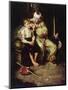 The Runaway (or Runaway Boy and Clown)-Norman Rockwell-Mounted Premium Giclee Print