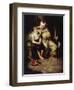 The Runaway (or Runaway Boy and Clown)-Norman Rockwell-Framed Giclee Print