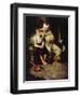 The Runaway (or Runaway Boy and Clown)-Norman Rockwell-Framed Giclee Print