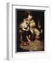 The Runaway (or Runaway Boy and Clown)-Norman Rockwell-Framed Giclee Print