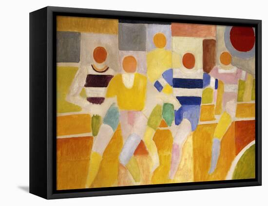 The Runners, 1926-Robert Delaunay-Framed Stretched Canvas