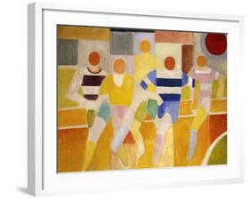 The Runners, 1926-Robert Delaunay-Framed Giclee Print