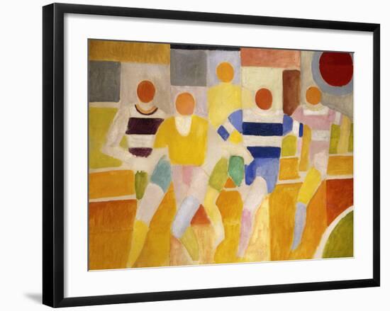 The Runners, 1926-Robert Delaunay-Framed Giclee Print