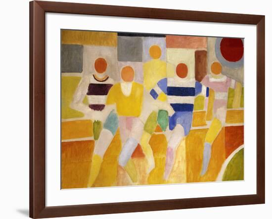 The Runners, 1926-Robert Delaunay-Framed Giclee Print