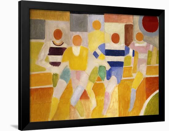 The Runners, 1926-Robert Delaunay-Framed Giclee Print