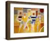 The Runners, 1926-Robert Delaunay-Framed Giclee Print