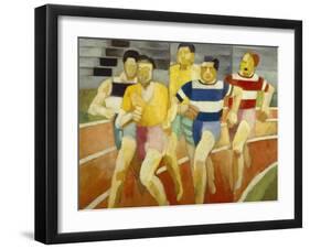 The Runners, C.1924-Robert Delaunay-Framed Giclee Print