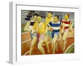 The Runners, C.1924-Robert Delaunay-Framed Giclee Print