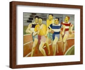 The Runners, C.1924-Robert Delaunay-Framed Giclee Print