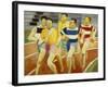 The Runners, C.1924-Robert Delaunay-Framed Giclee Print