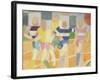 The Runners, c.1924-Robert Delaunay-Framed Giclee Print