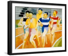 The Runners-Robert Delaunay-Framed Giclee Print