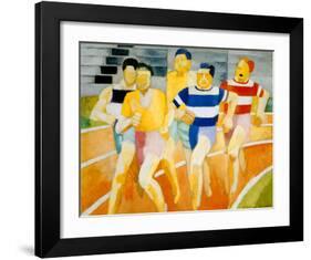 The Runners-Robert Delaunay-Framed Giclee Print