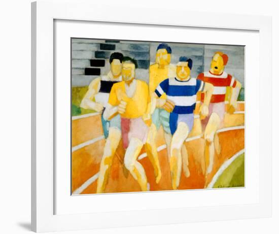 The Runners-Robert Delaunay-Framed Giclee Print