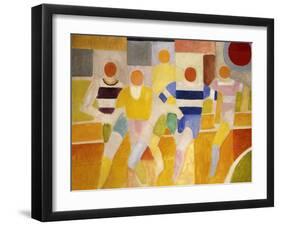 The Runners-Robert Delaunay-Framed Giclee Print