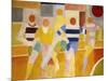 The Runners-Robert Delaunay-Mounted Giclee Print