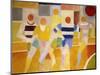 The Runners-Robert Delaunay-Mounted Giclee Print