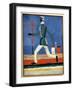 The Running Man (Oil on Canvas)-Kazimir Severinovich Malevich-Framed Giclee Print
