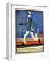 The Running Man (Oil on Canvas)-Kazimir Severinovich Malevich-Framed Giclee Print