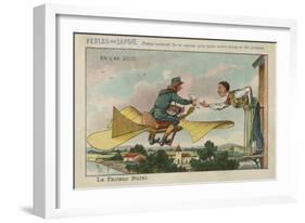 The Rural Postman in the Year 2000-null-Framed Giclee Print