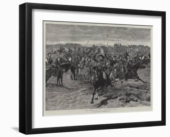 The Rush for the Promised Land-null-Framed Giclee Print